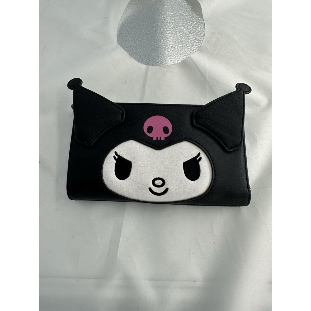Loungefly x Sanrio Kuromi Cosplay Wallet Black Pink Sanrio Bifold